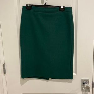 Women’s wool green skirt